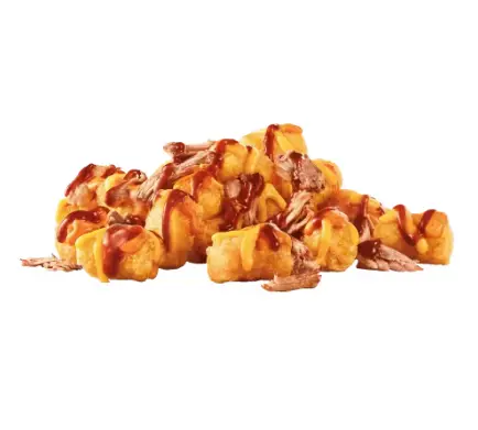 Pulled Pork BBQ Totchos price and calories at Sonic Drive in
