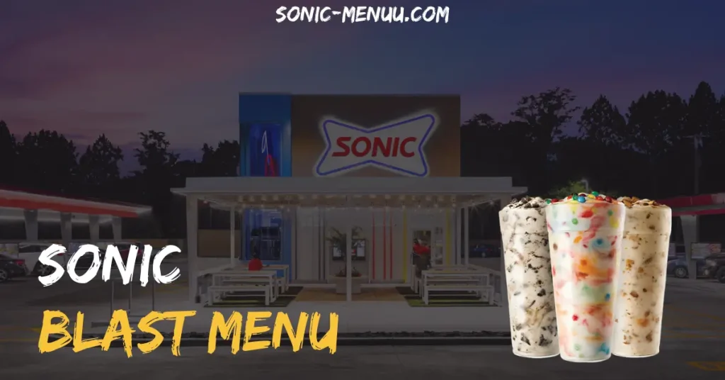 Sonic Blast Menu